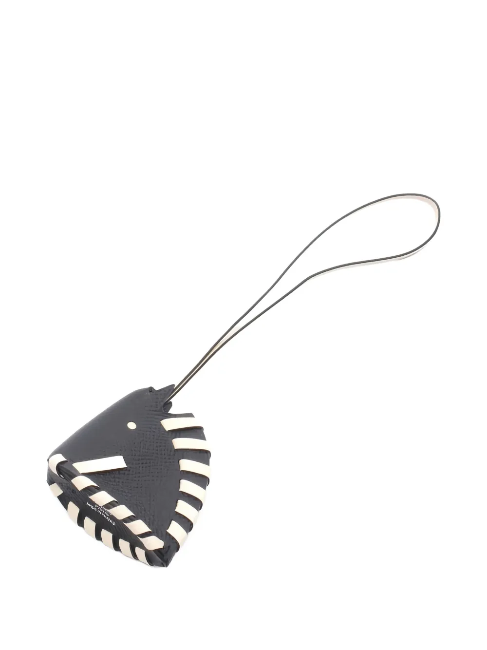 Hermès Pre-Owned Ciondolo per borsa Cheval Tresse Nata 2025 - Nero