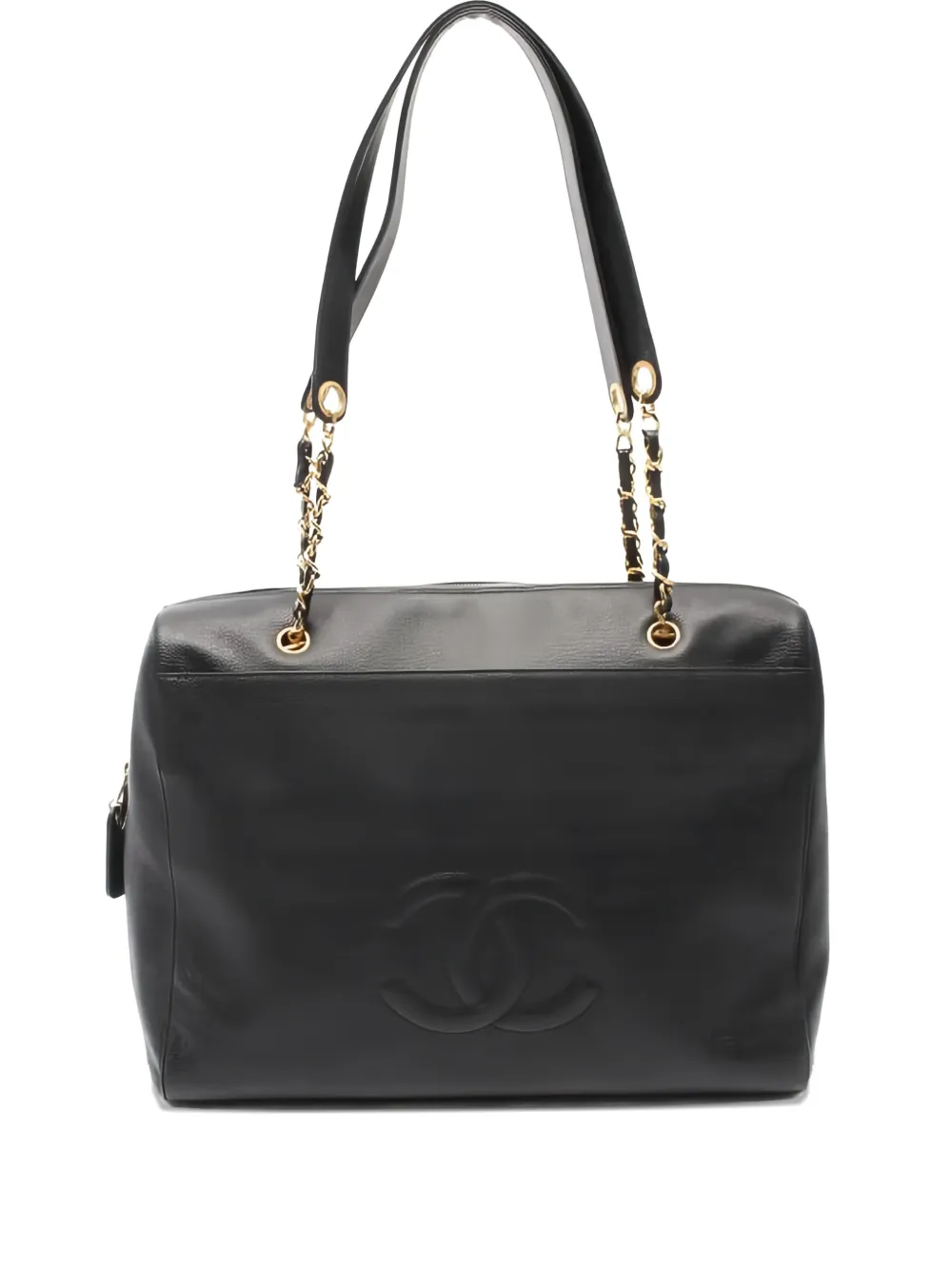 CHANEL Pre-Owned Coco Mark shoulder bag - Black