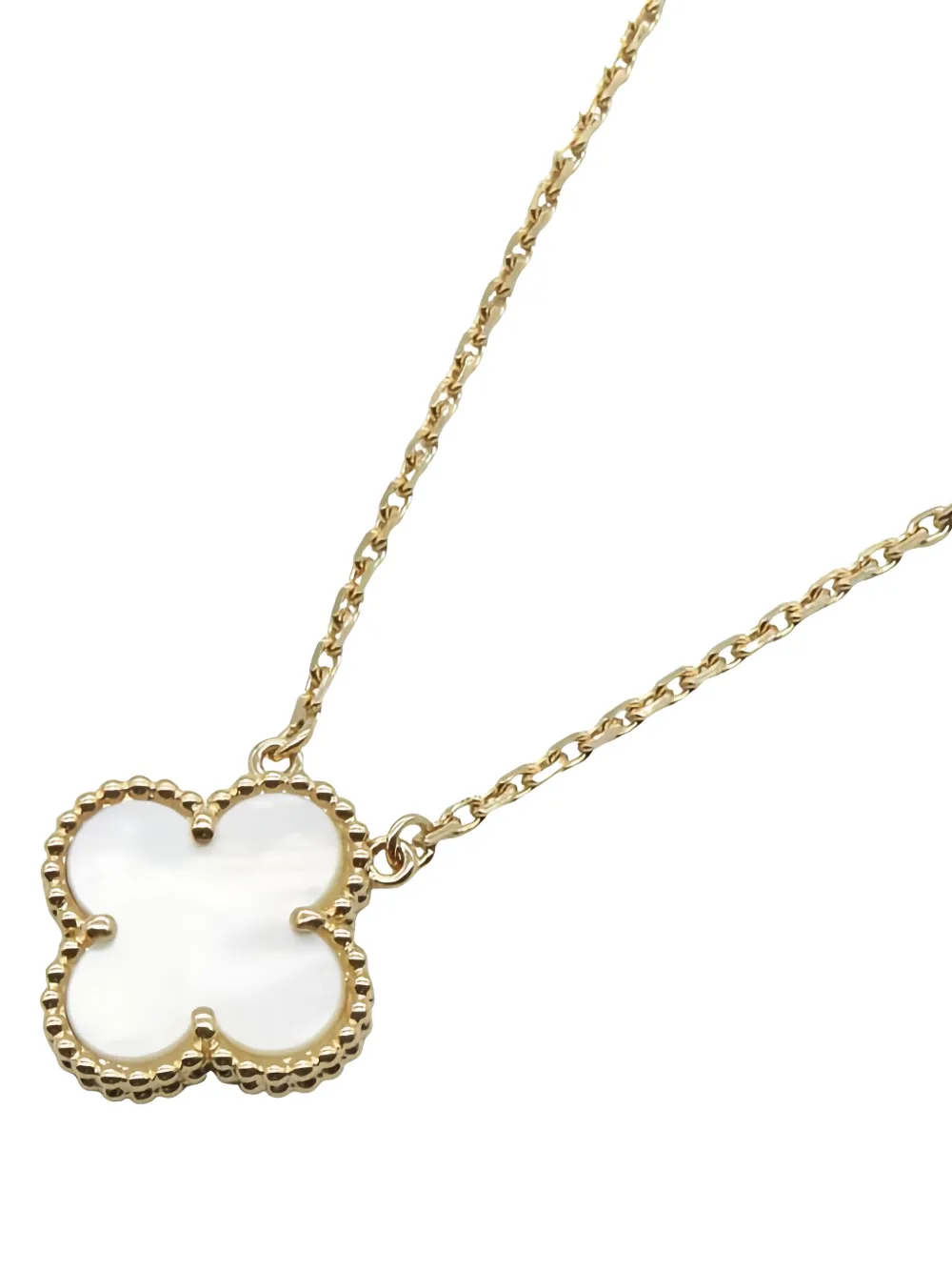 Van Cleef & Arpels Pre-Owned Collana Alhambra in oro giallo 18 carati con madreperla anni 2010