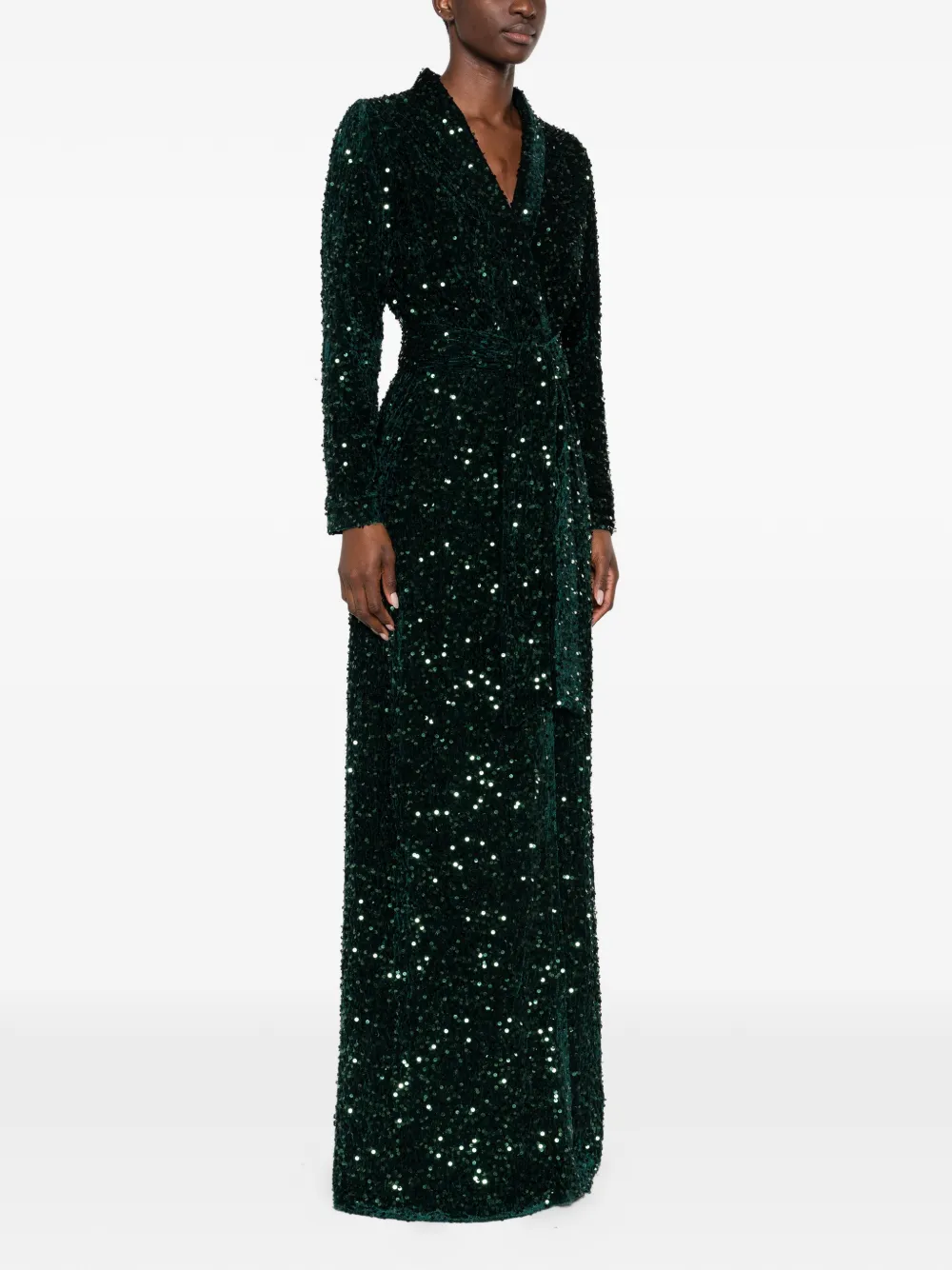  Miau By Clara Rotescu Amal Gown - Green 
