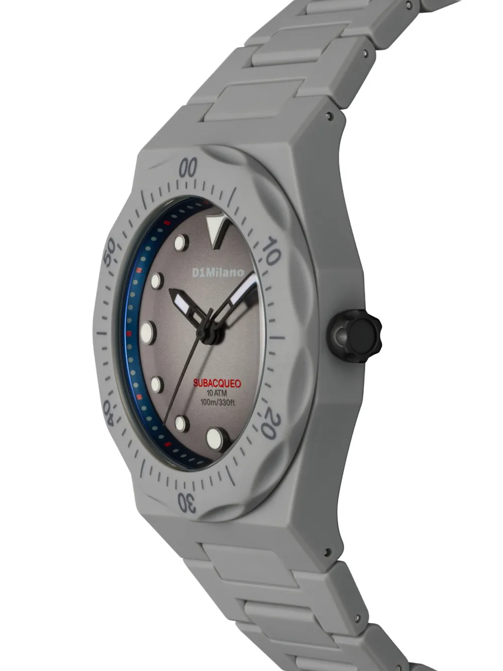  D1 Milano Subacqueo 40.5mm Watch - Grey 
