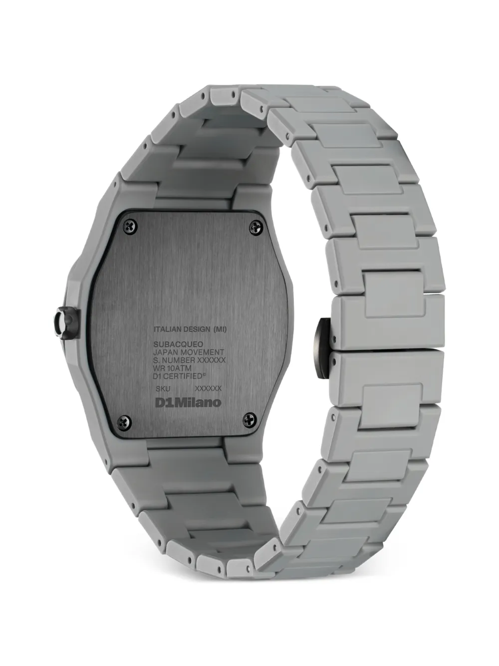  D1 Milano Subacqueo 40.5mm Watch - Grey 