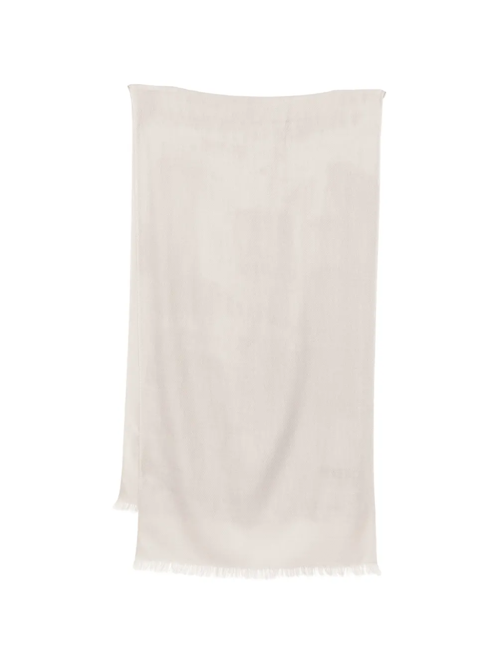 N.Peal Sciarpa con frange - Grigio