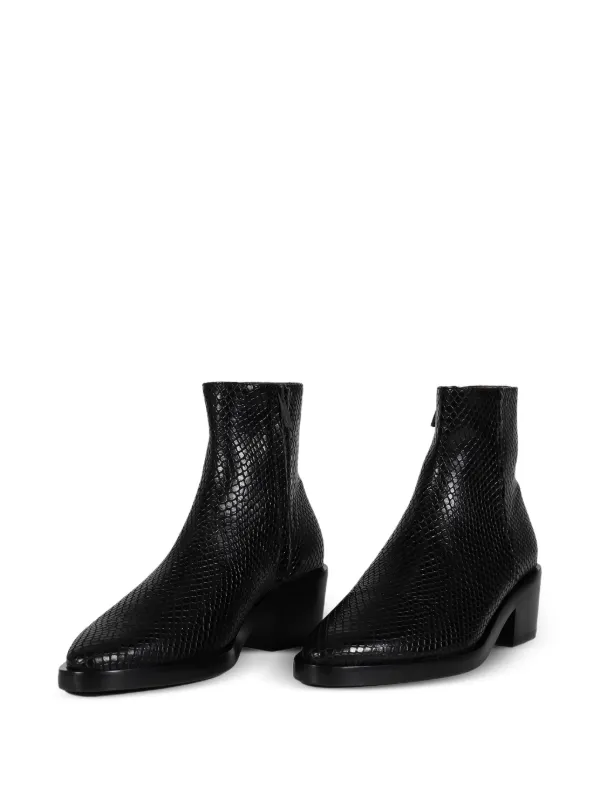 FEAR OF GOD Santa Fe リザードエフェクト ブーツ42 Fear Of God Santa Fe リザードエフェクト ブーツ | ブラック
