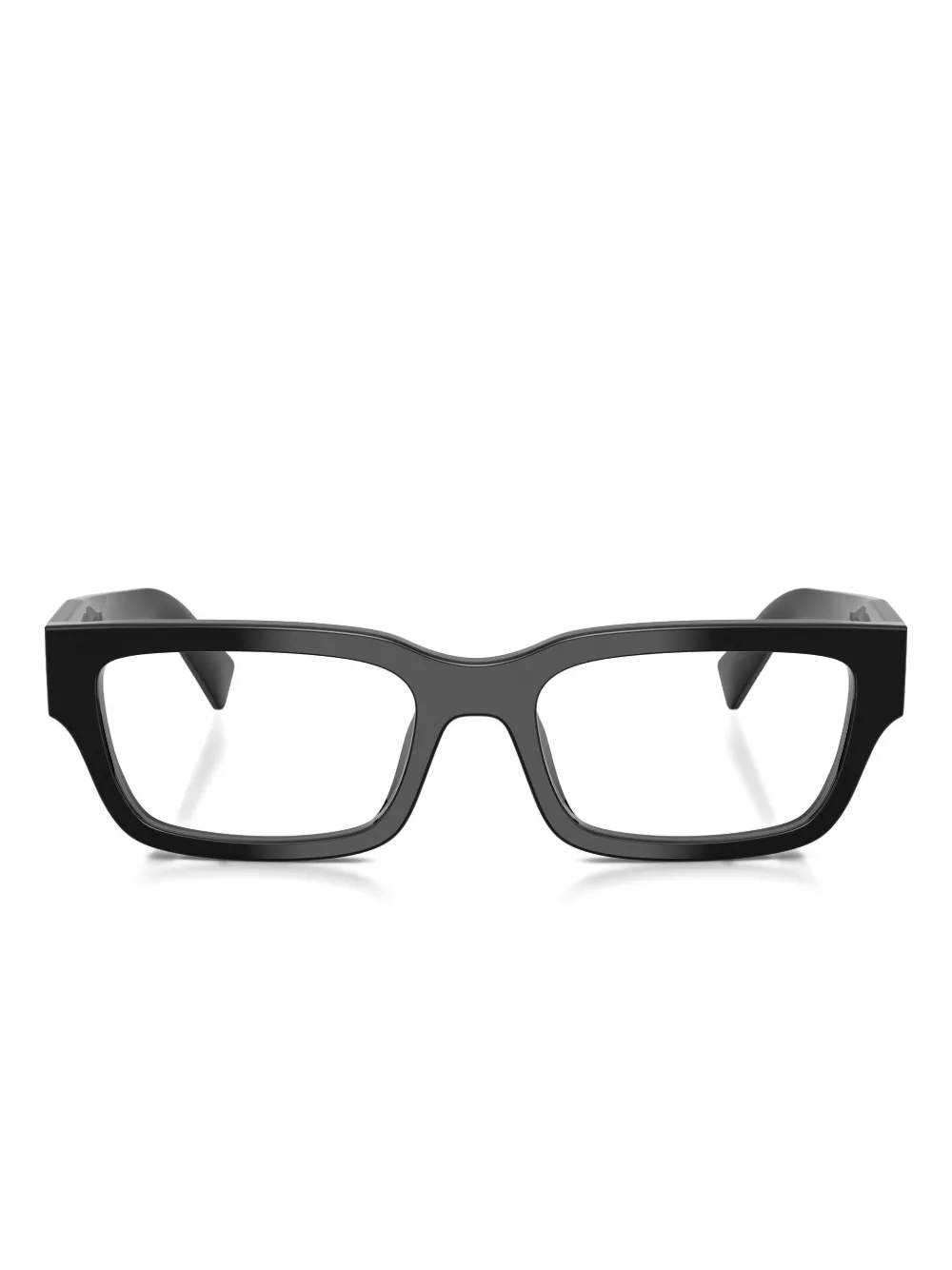 Prada Eyewear square frame glasses | Black | Image 1