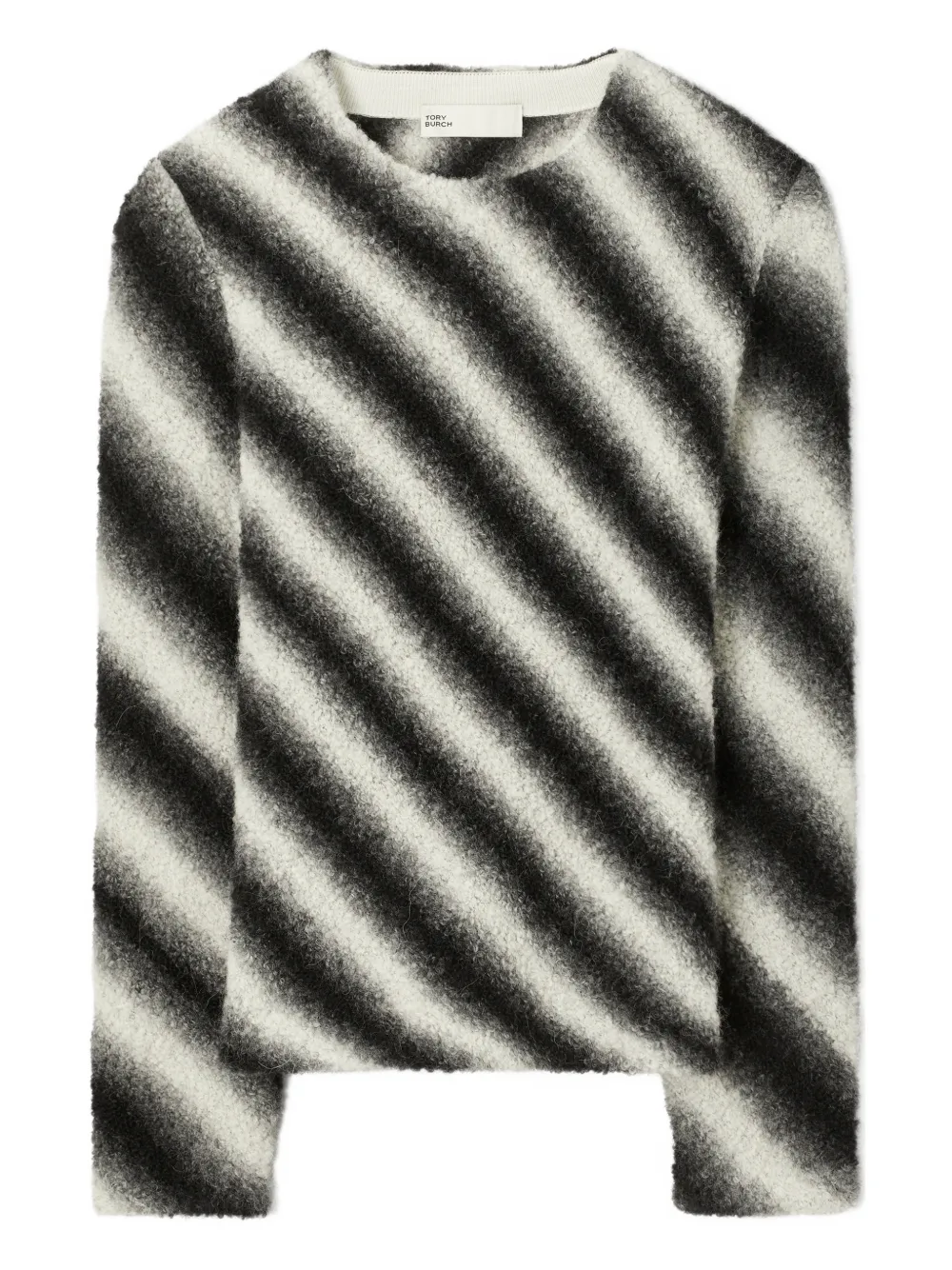 Tory Burch striped sweater - Nero
