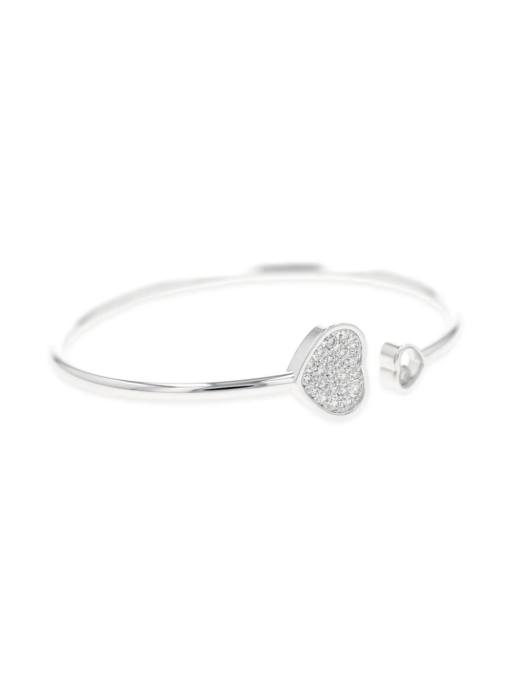  Chopard Pre-owned 2020's Diamond Heart Bracelet - Silver 
