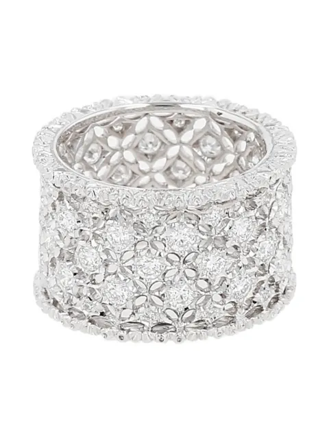 Buccellati 2010's diamond sleeve ring