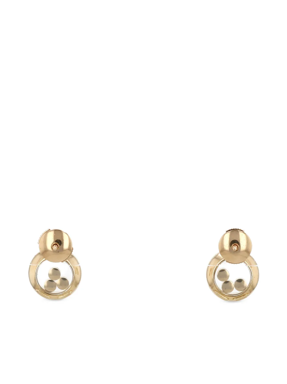 Chopard Pre-Owned aretes en oro amarillo con diamantes 2010 | Image 2