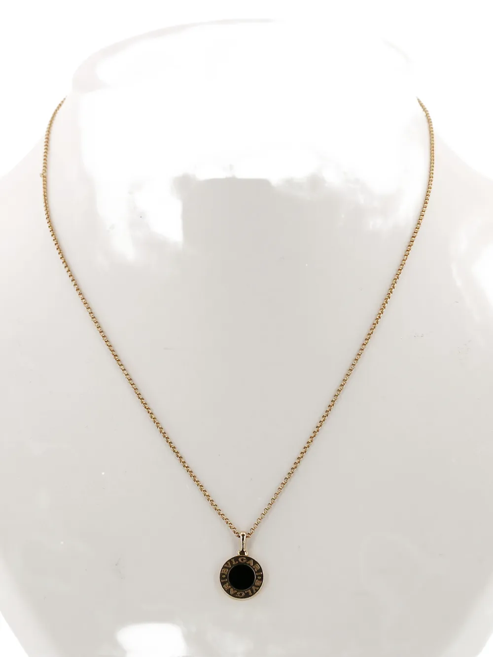Bvlgari Pre-Owned 2020 onyx yellow gold pendant | Hombre | Image 2