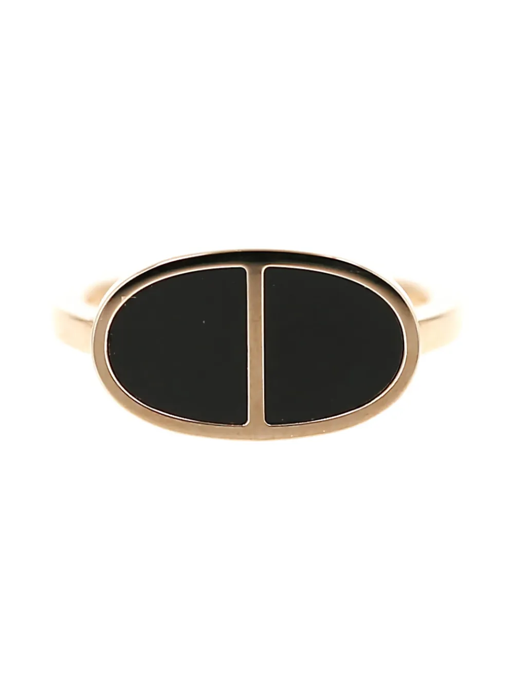 Hermès Pre-Owned 2020's pink gold ceramic ring - Oro