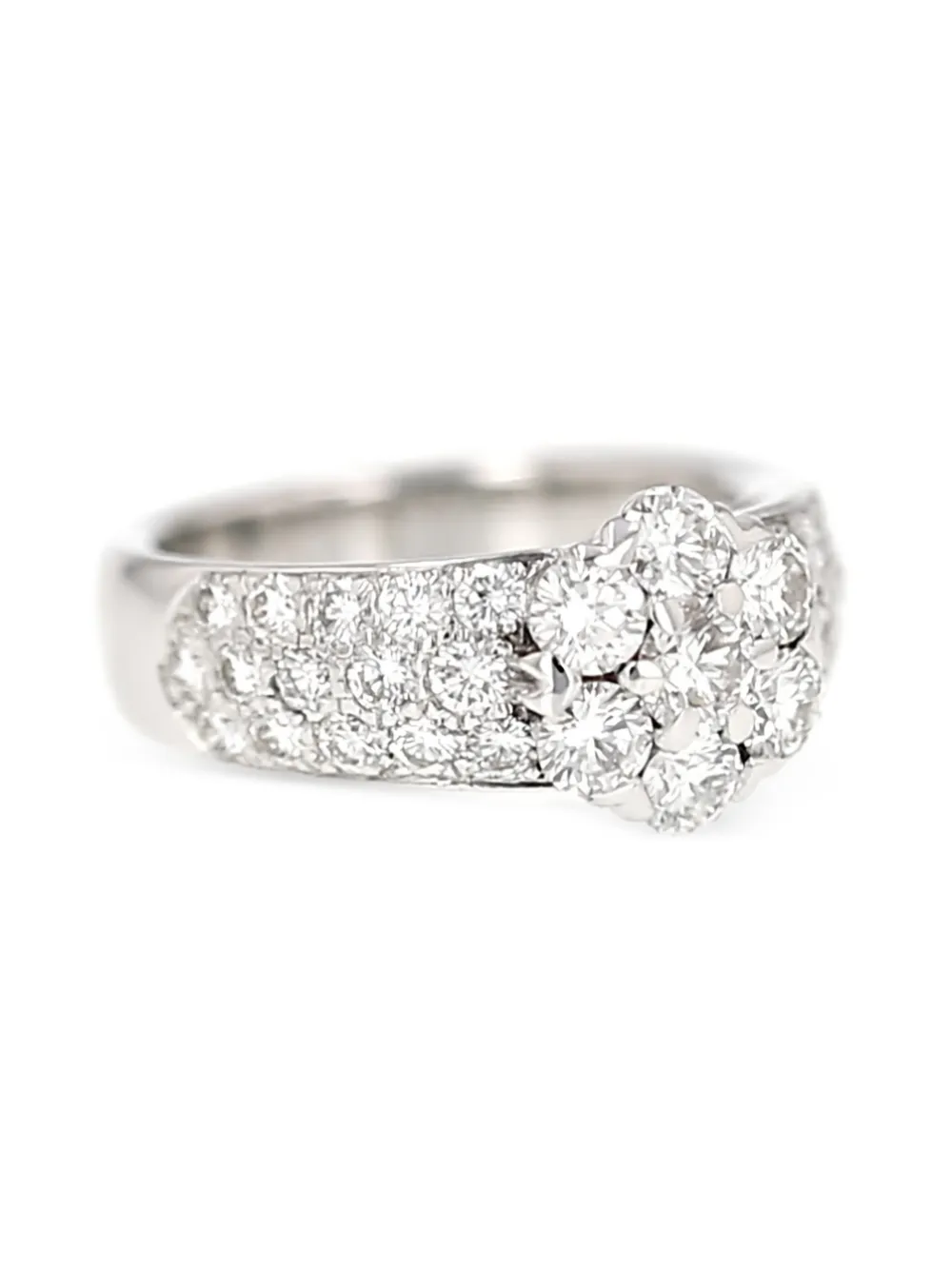 Diamond Flower Ring