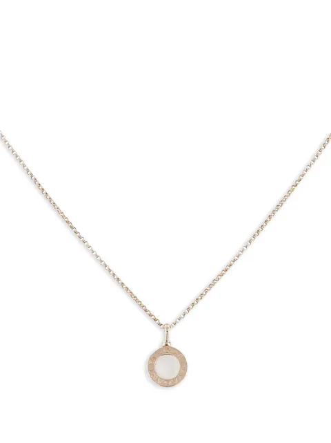 Bvlgari Pre-Owned 2020s pink mother-of-pearl necklace