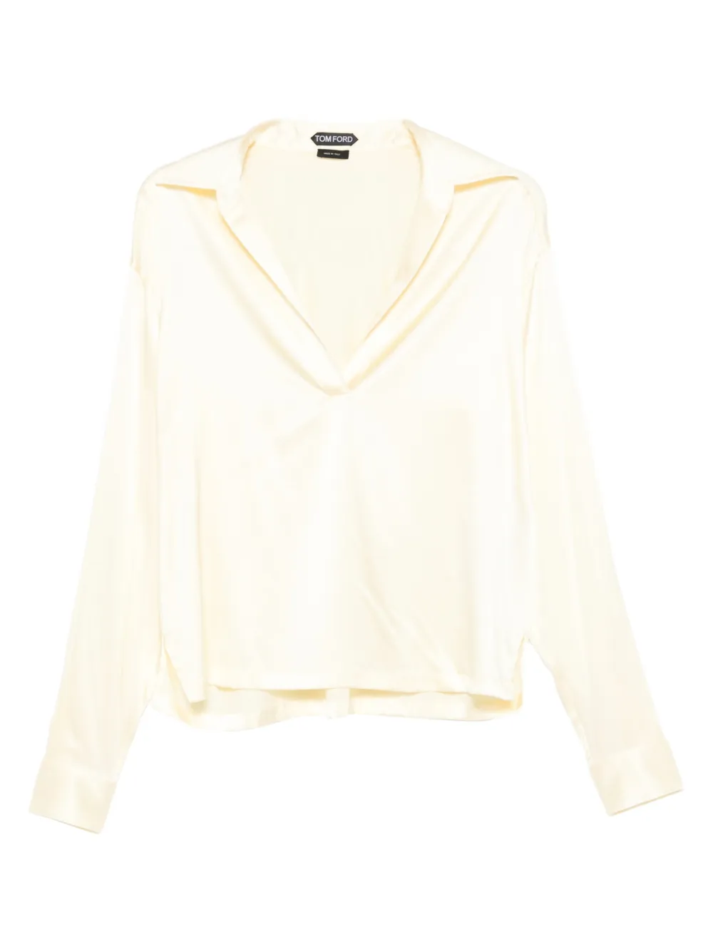 TOM FORD V-neck shirt - Yellow