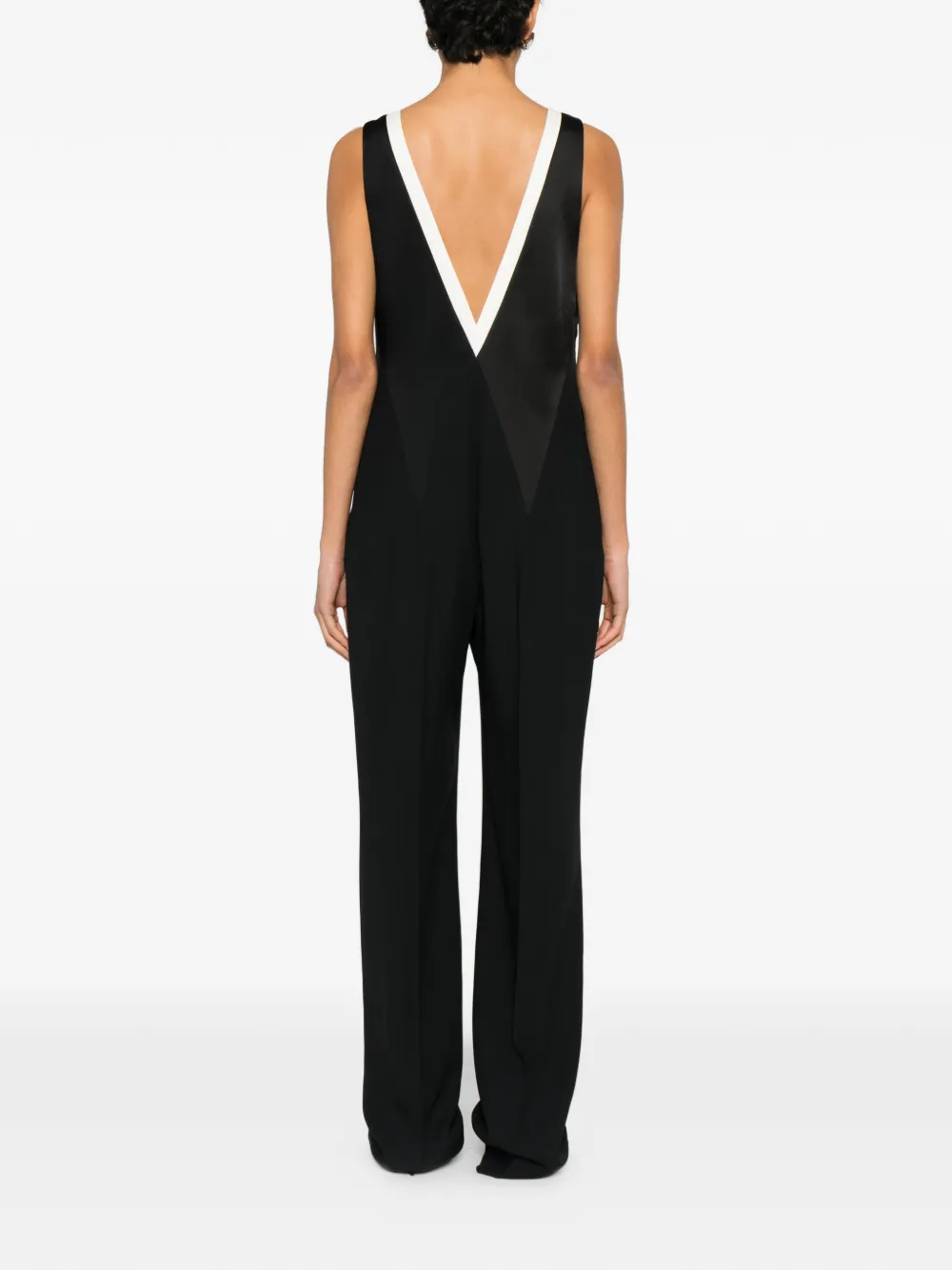 TOM FORD Jumpsuit met V-hals Zwart
