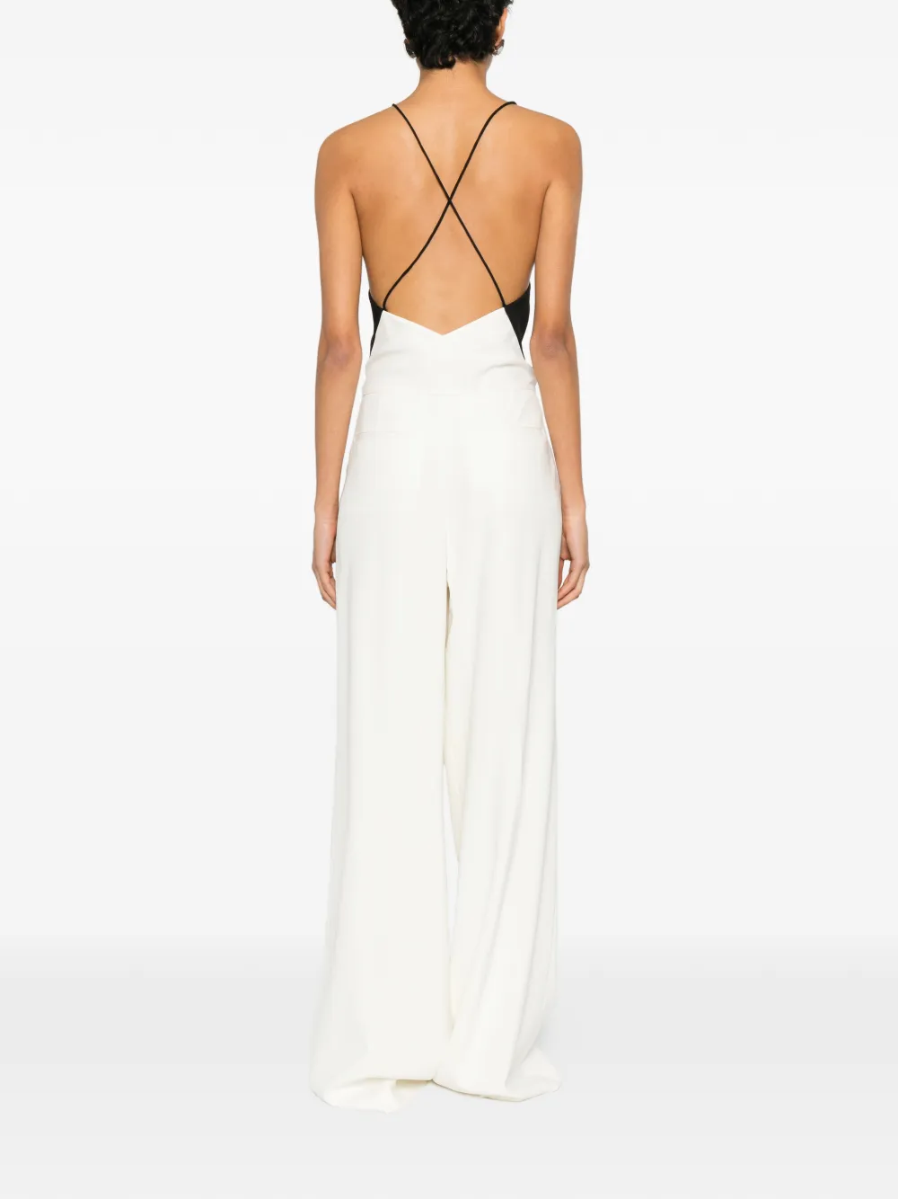 sleeveless jumpsuit