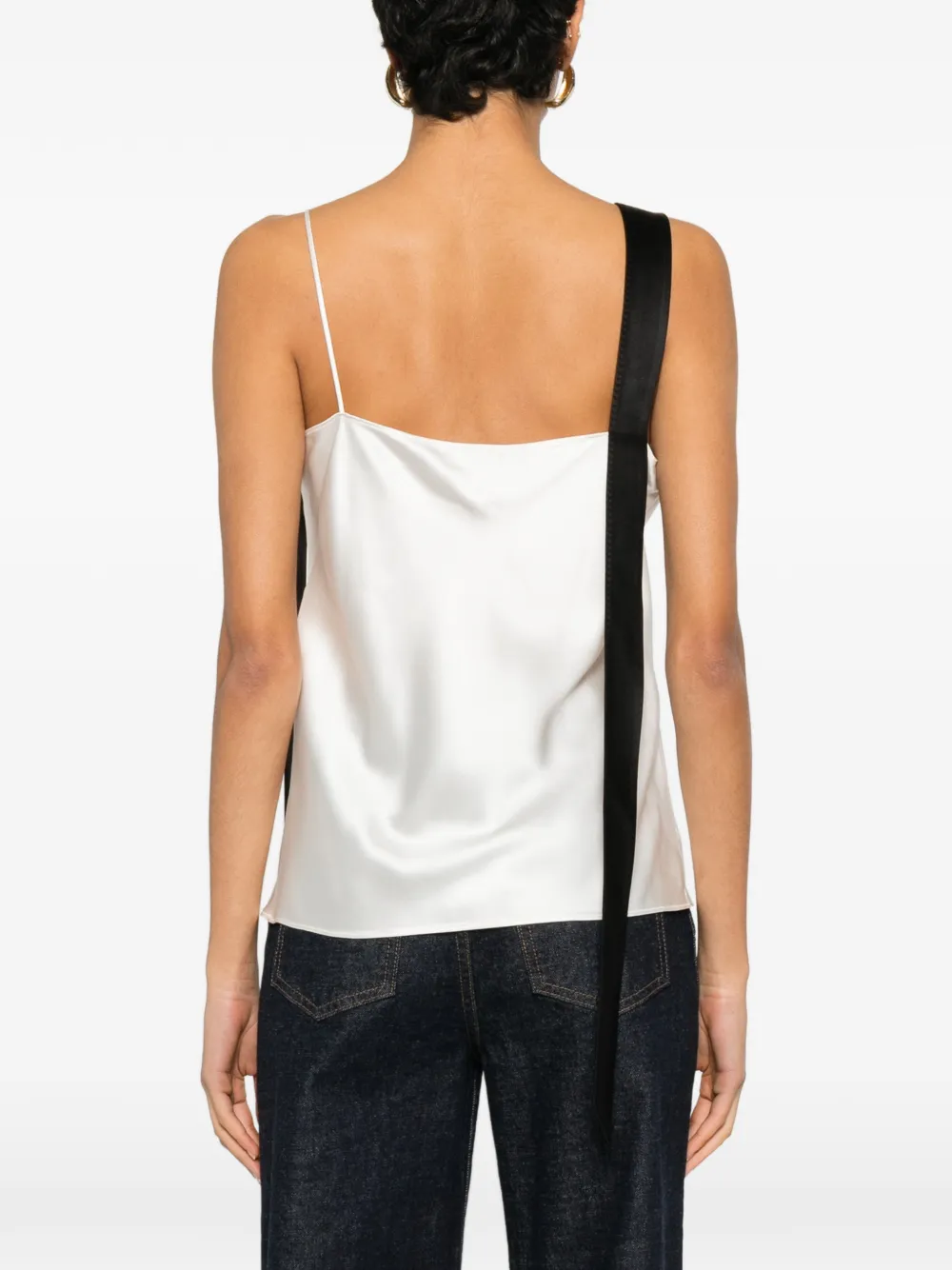 TOM FORD Top met strik Wit