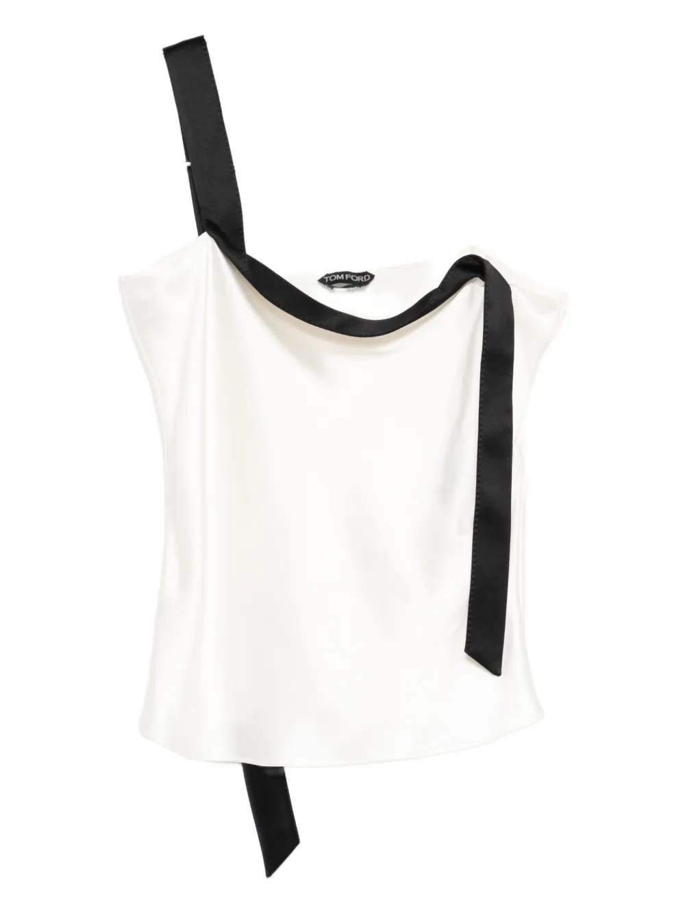 TOM FORD bow-detail top - Bianco