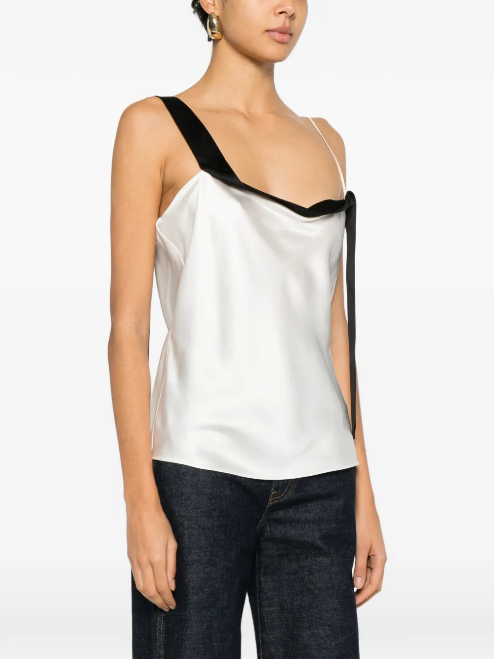  Tom Ford Bow-detail Top - White 