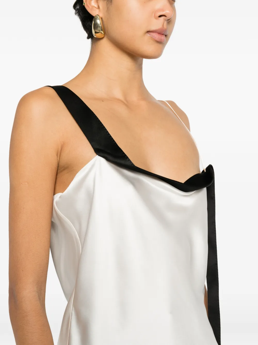 TOM FORD Top met strik Wit