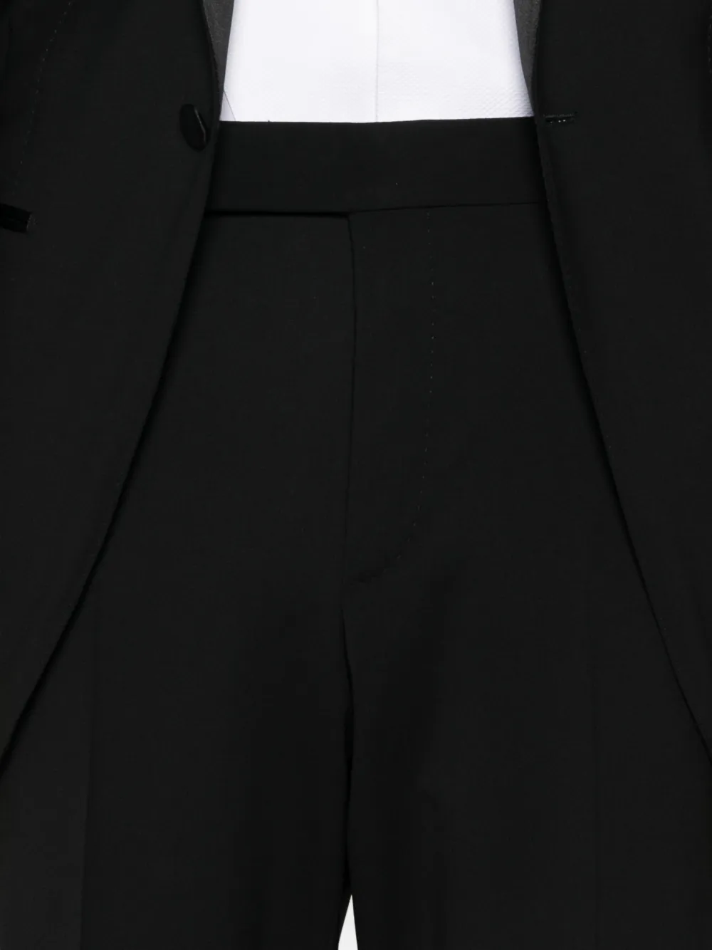 TOM FORD Pak met sjaalrevers Zwart