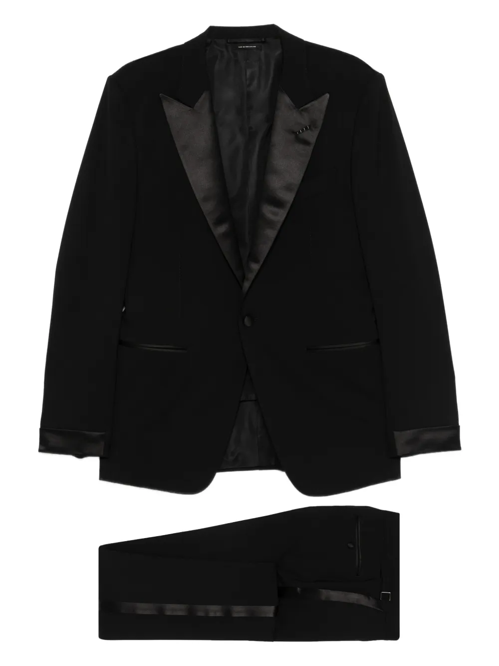 TOM FORD shawl-lapels suit - Nero