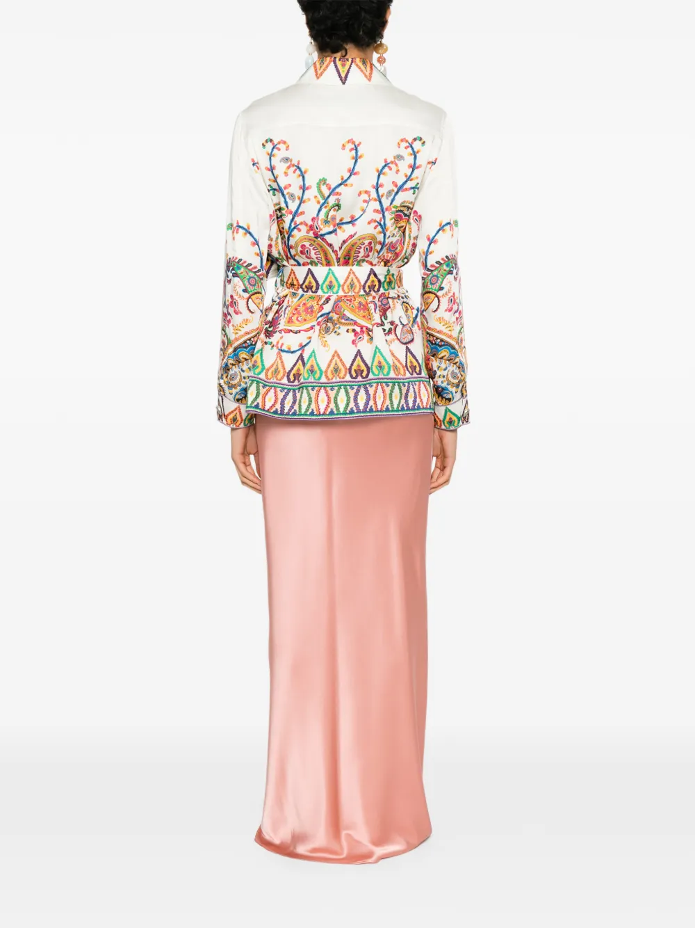 ETRO Jack met paisley-print Beige
