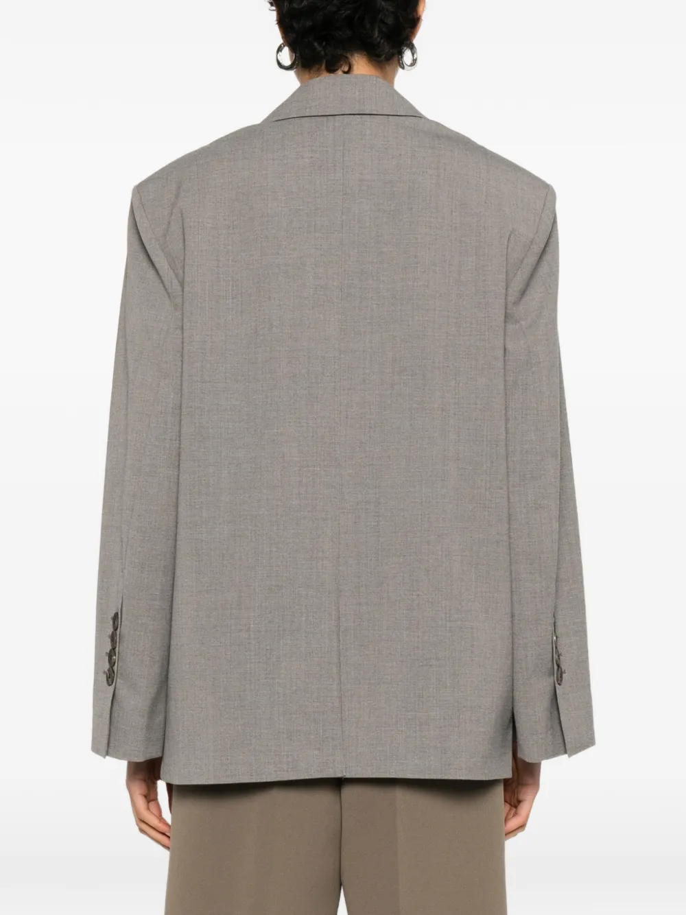 By Malene Birger Liva blazer met knopen Grijs