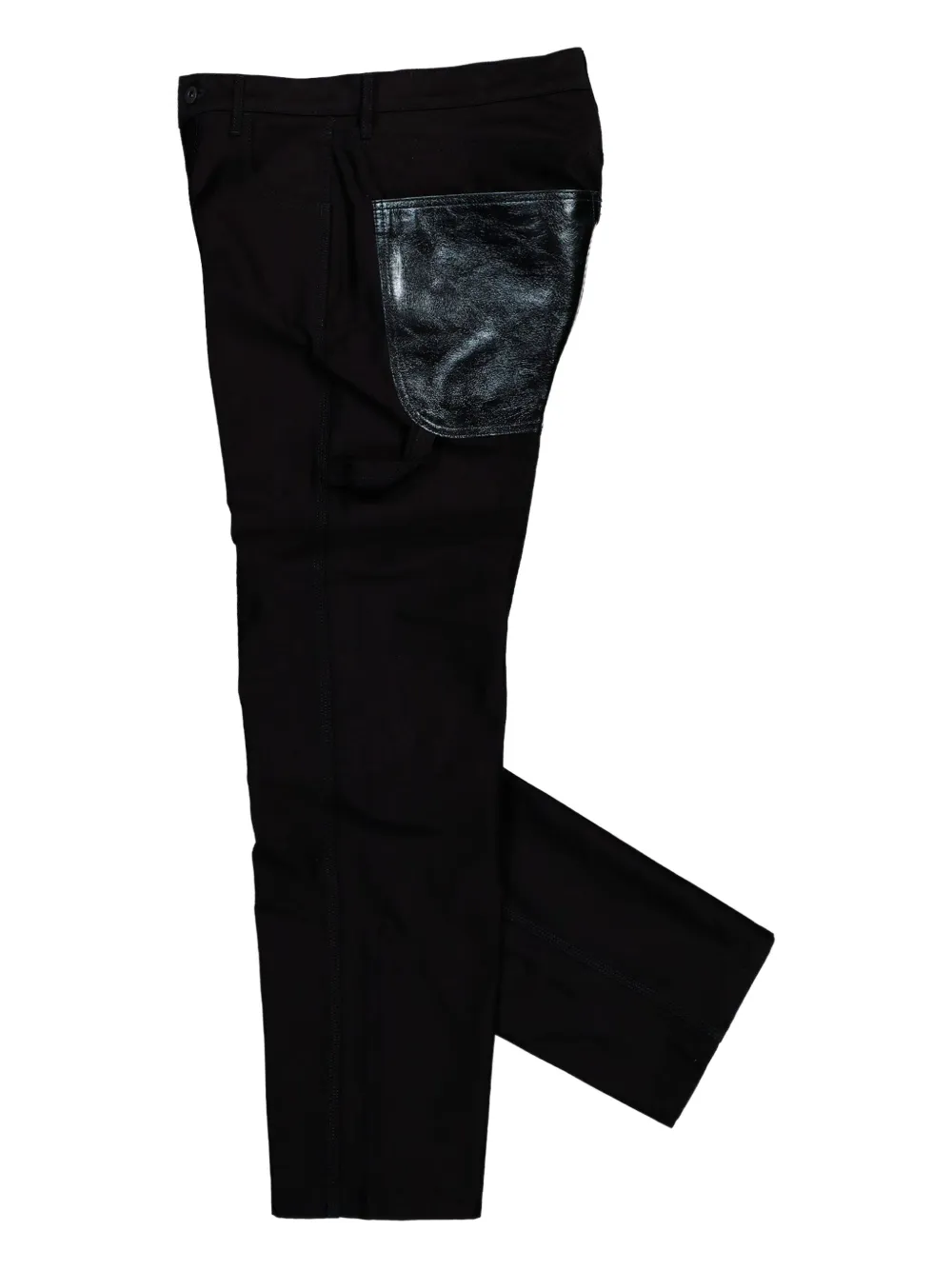Comme des Garçons Homme Jeans met vlakken Zwart