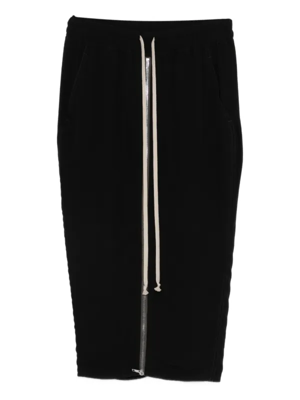 Rick Owens DRKSHDW ドローストリングコクーンスカート　S Rick Owens ドローストリング スカート | ブラック | FARFETCH JP