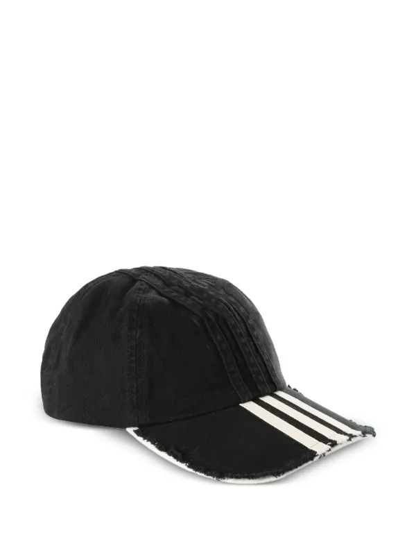 Y-3 Stripes Cap | Black | FARFETCH
