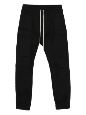 Rick Owens DRKSHDW ドローストリング サルエルパンツ | ブラック Rick Owens DRKSHDW ドローストリング サルエルパンツ | ブラック