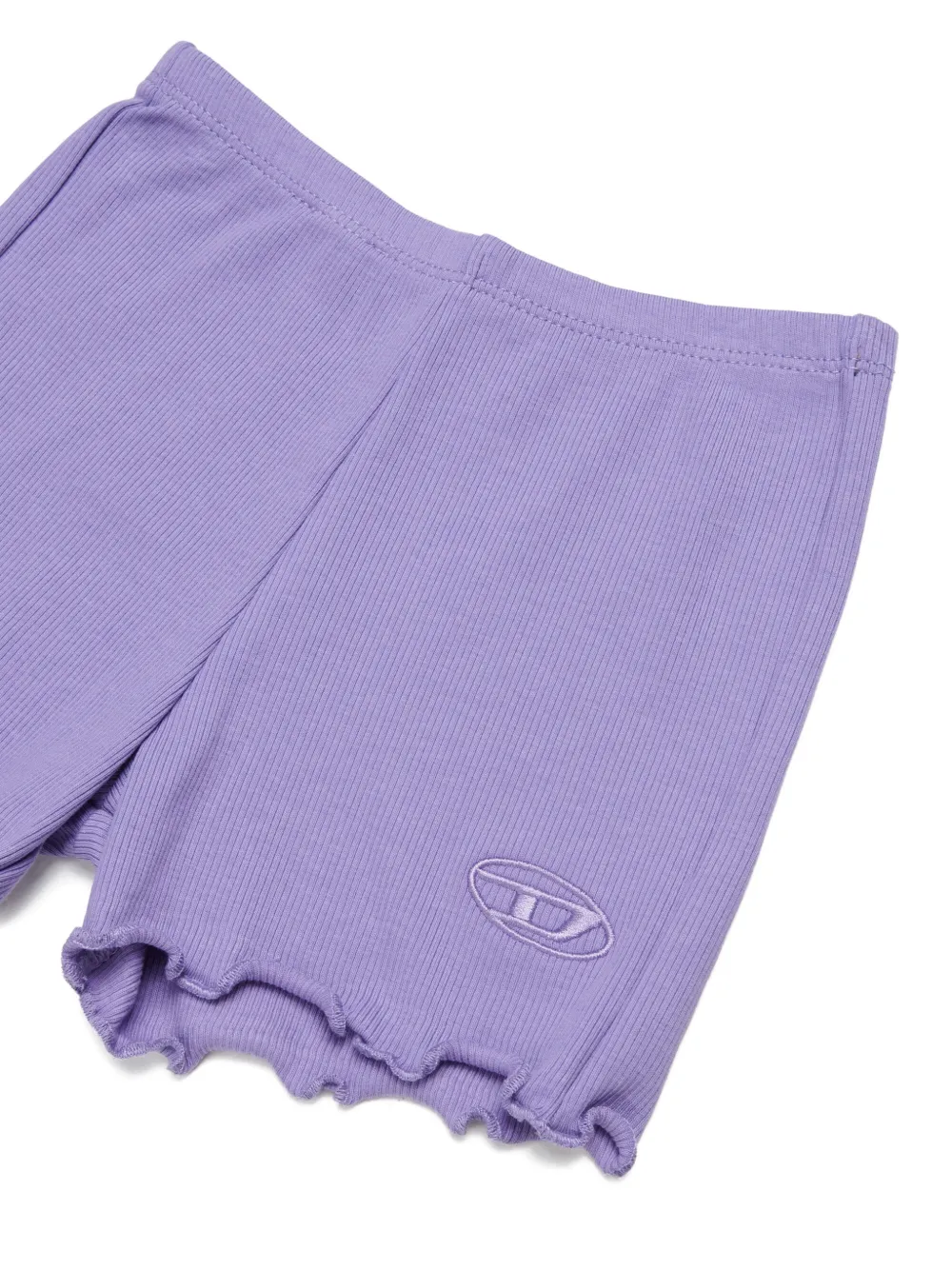 Diesel Kids T-shirt en shorts set Paars