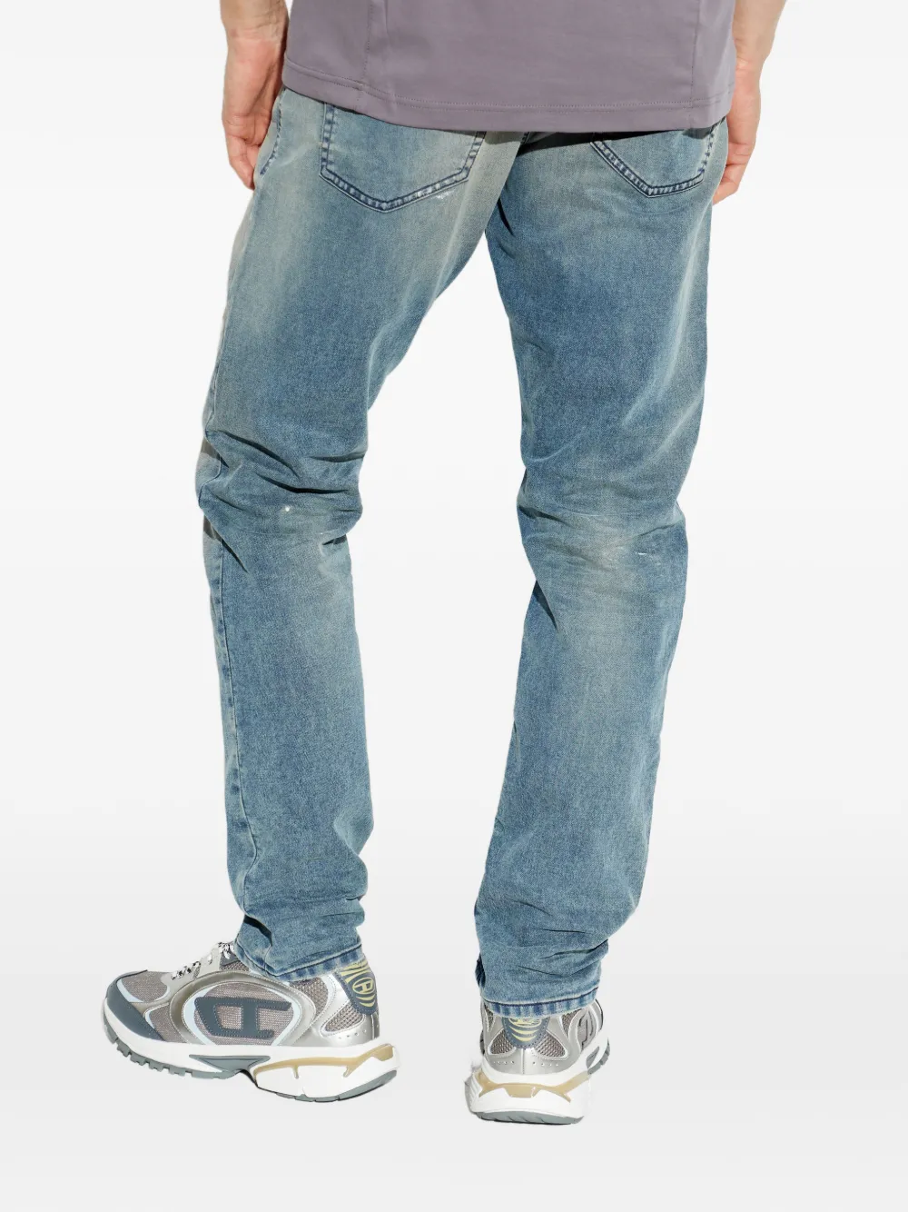 Diesel 2032 D-Krooley-B 068ue jeans met trekkoord Blauw