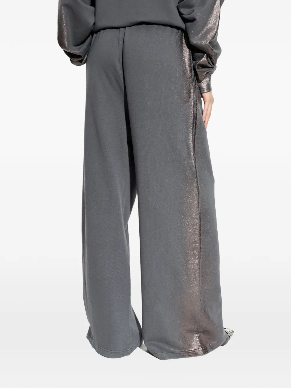 Diesel P-Elic trainingsbroek met zijdetail Grijs