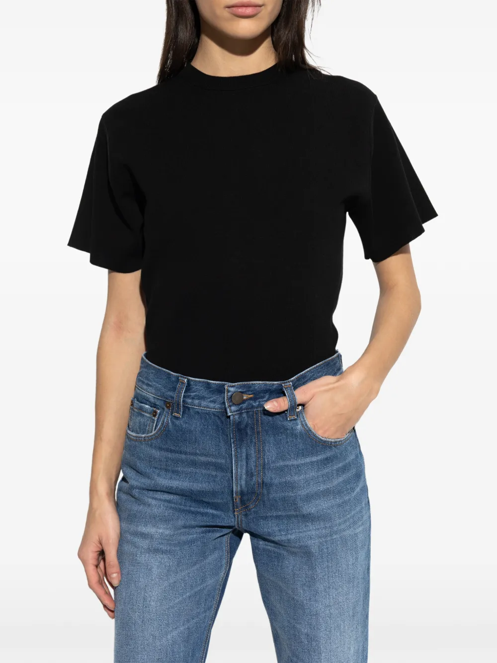  Haikure Talya Short-sleeves T-shirt - Black 
