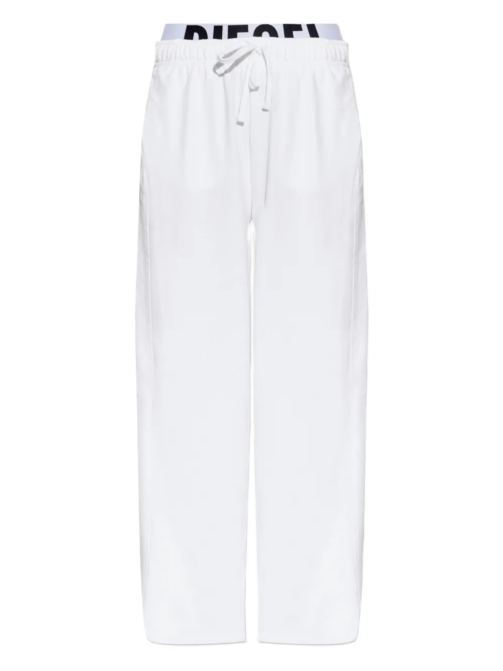 Diesel Leslie-D-Pop drawstring waistband track pants - Weiß