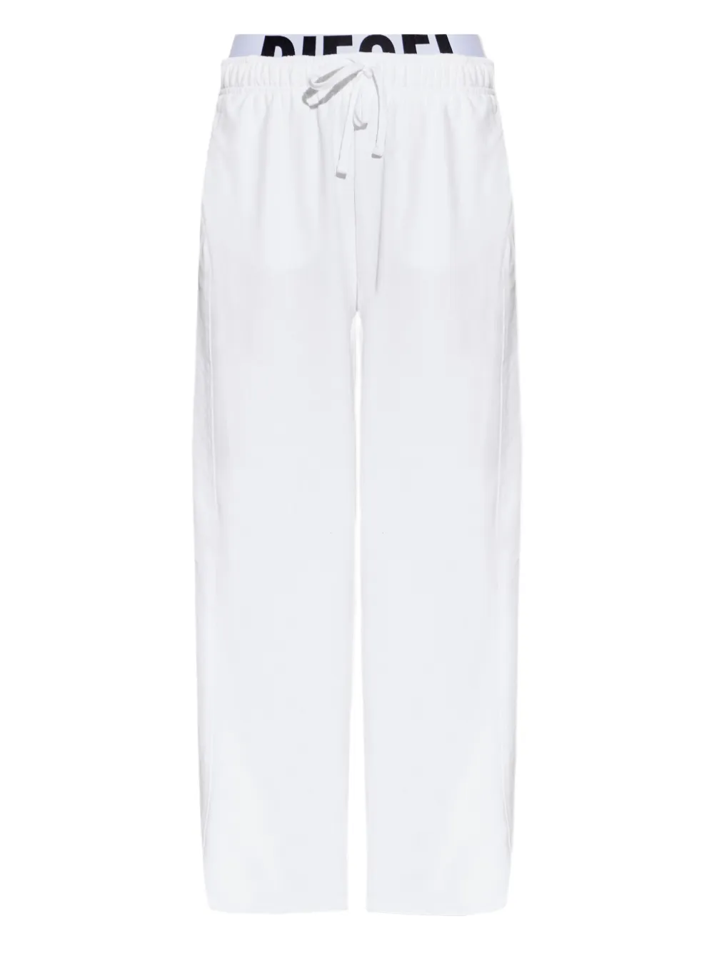 Diesel Leslie-D-Pop drawstring waistband track pants - Bianco