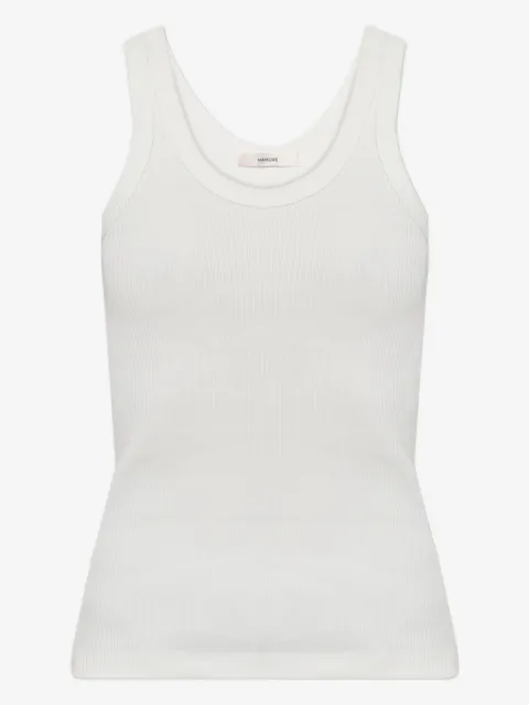 Haikure ribbed tank top