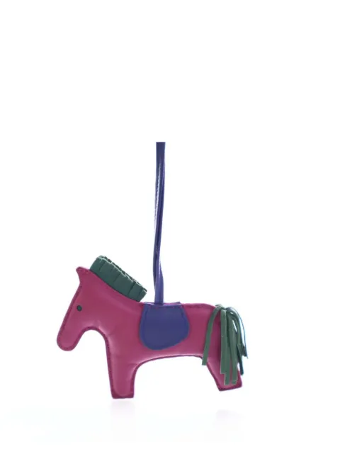 Hermès Pre-Owned 2017 Milo Lambskin Grigri Rodeo Bag Charm MM key chain