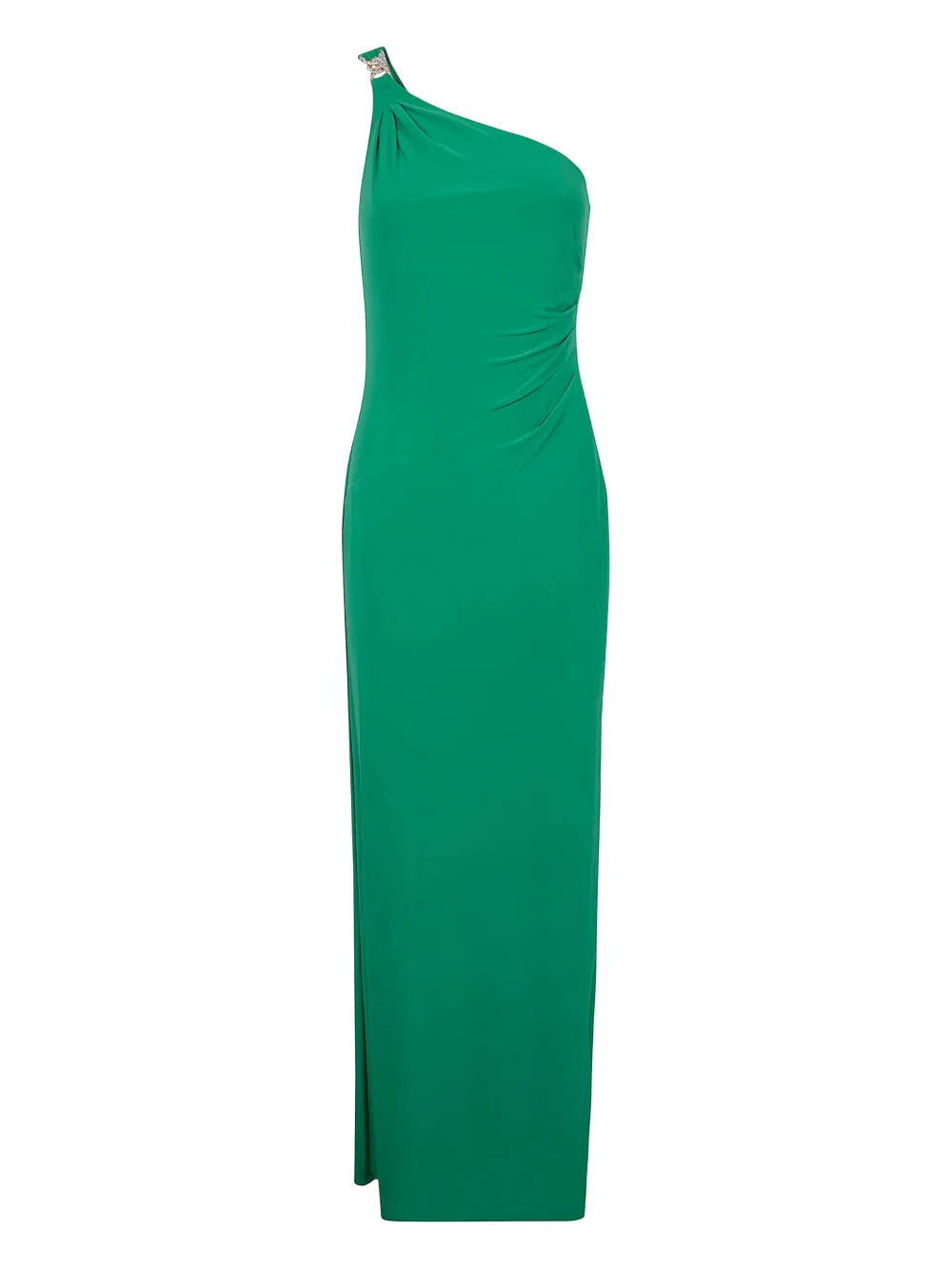 Lauren Ralph Lauren one-shoulder dress - Verde