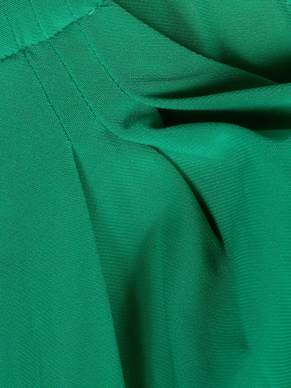 ralph lauren green one shoulder dress Katrin Green One Shoulder Ruched Maxi Dress, XS / Green