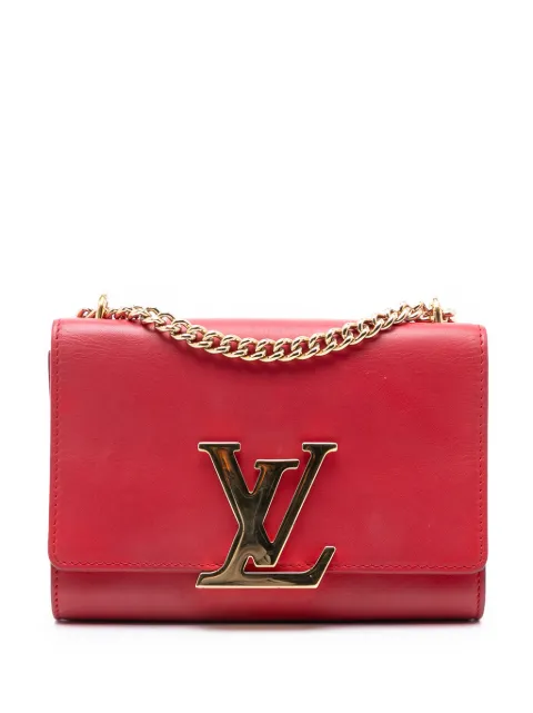 Louis Vuitton Pre-Owned 2015 Leather Louise Chain MM crossbody bag