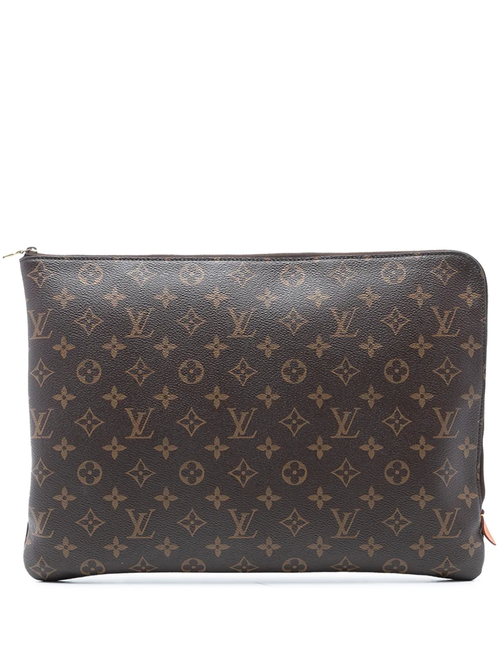 Louis Vuitton Pre-Owned 2019 Monogram Poche Documents Portfolio business bag - Marrone
