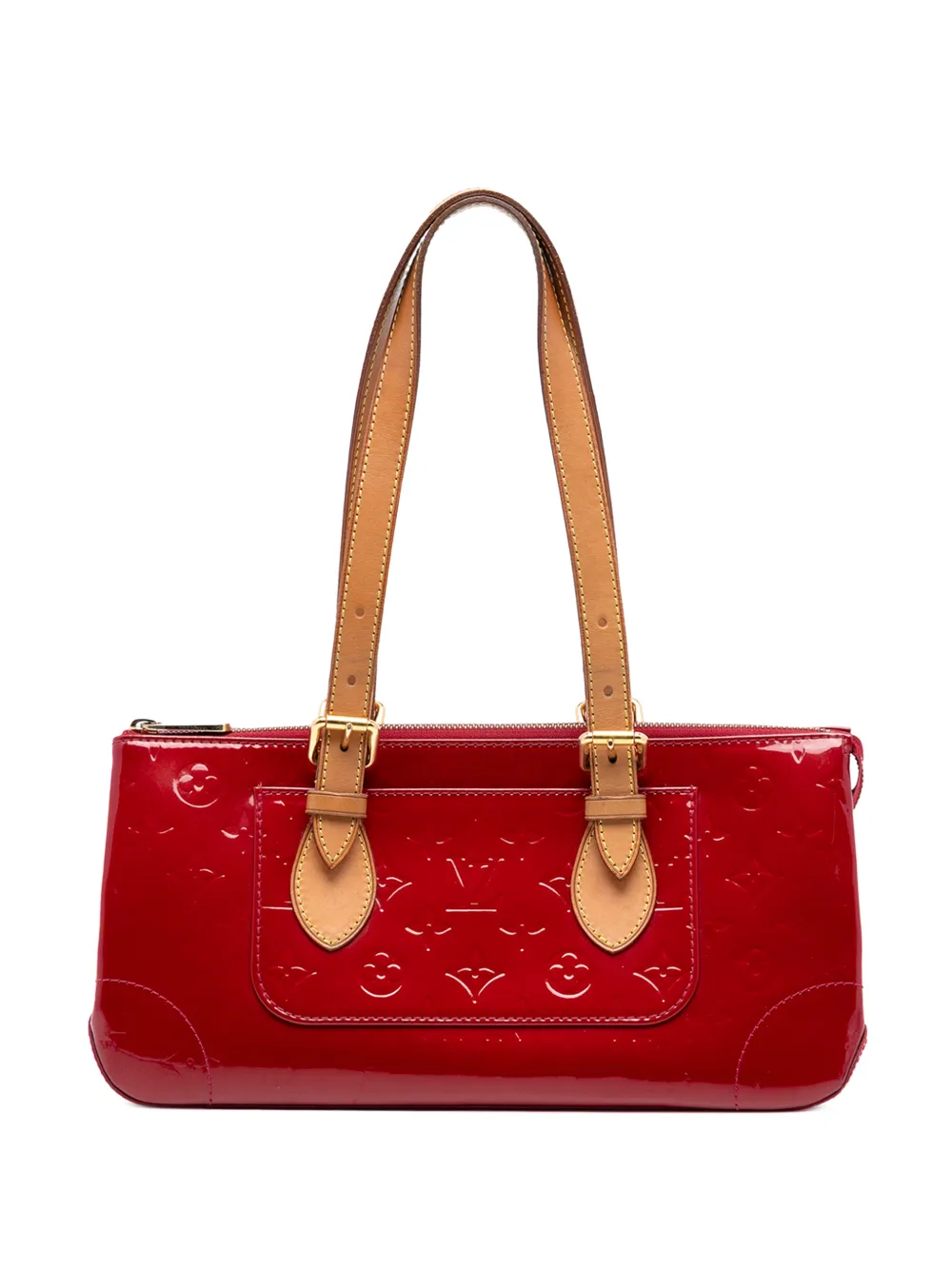 Louis Vuitton Pre-Owned 2000-2020 Monogram Vernis Rosewood Avenue shoulder bag - Rosso
