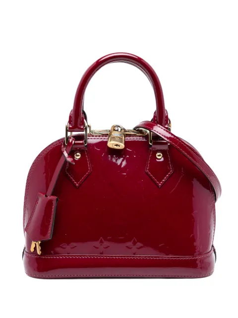 Louis Vuitton Pre-Owned 2016 Monogram Vernis Alma BB satchel