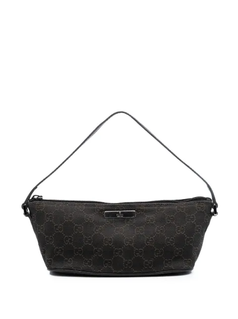 Gucci Pre-Owned 2000-2015 GG Denim Boat shoulder bag