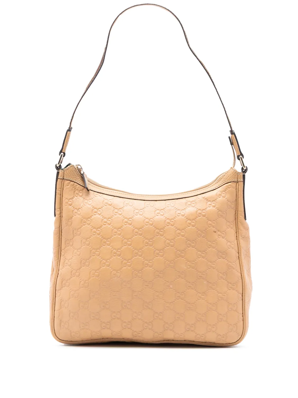 Gucci Pre-Owned 2016-2025 Guccissima shoulder bag - Marrone