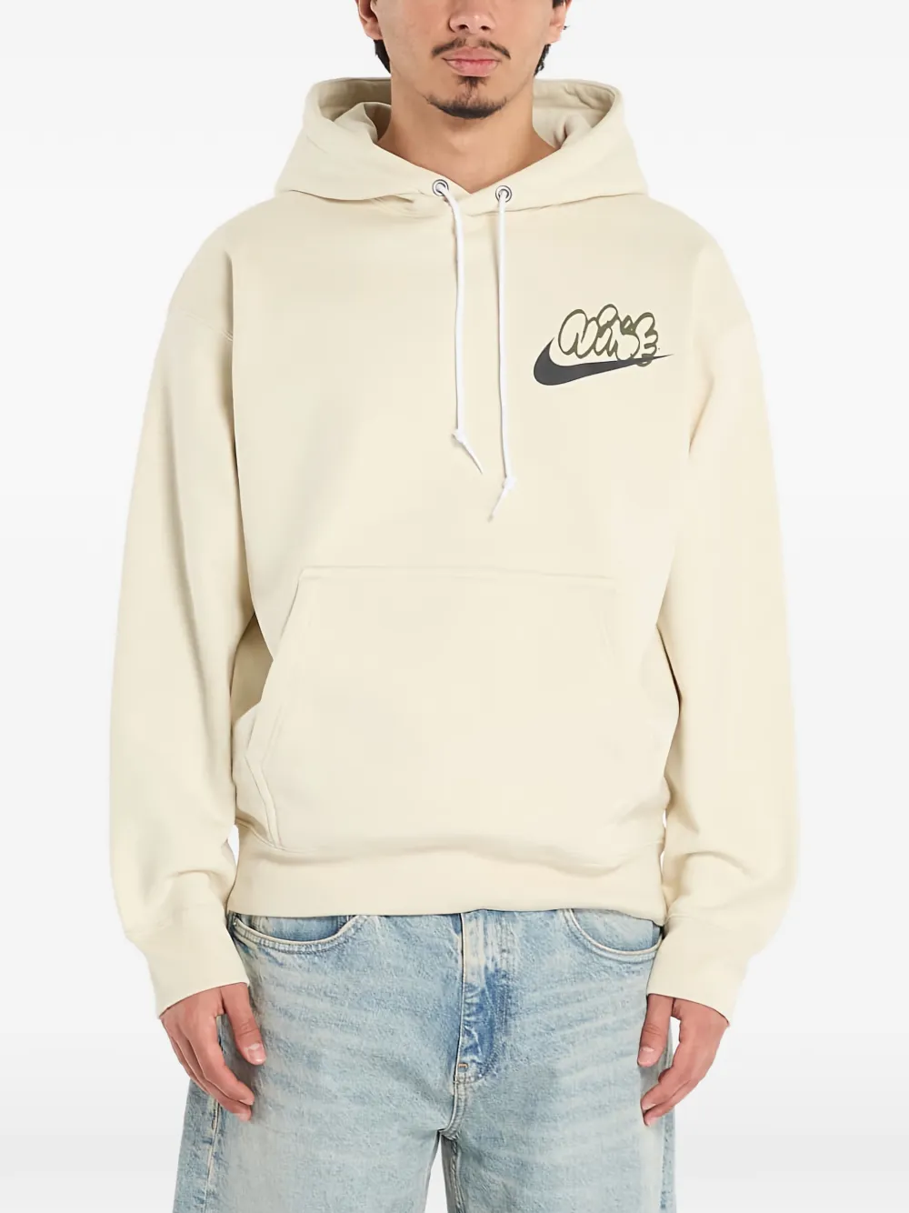 Nike graphic logo hoodie - Toni neutri