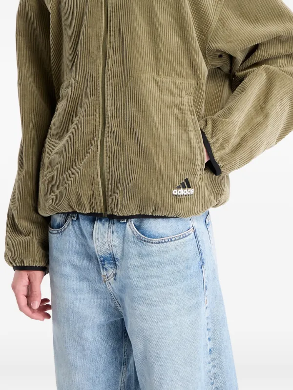 Adidas Reversible Corduroy Jacket | Green | FARFETCH